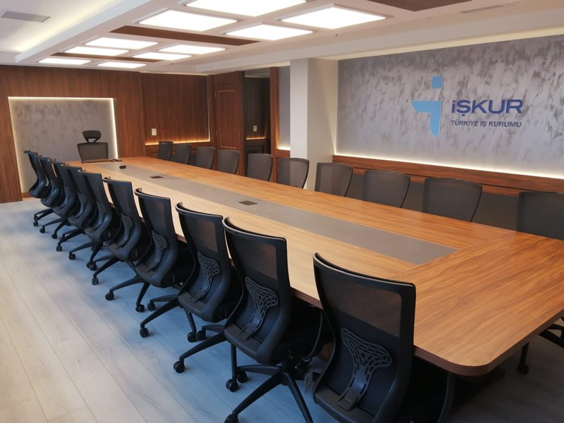İŞKUR GM Destek Hizmetleri Daire Başkanlığı Toplantı Odası Projesi